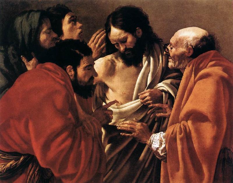 TERBRUGGHEN, Hendrick The Incredulity of Saint Thomas a